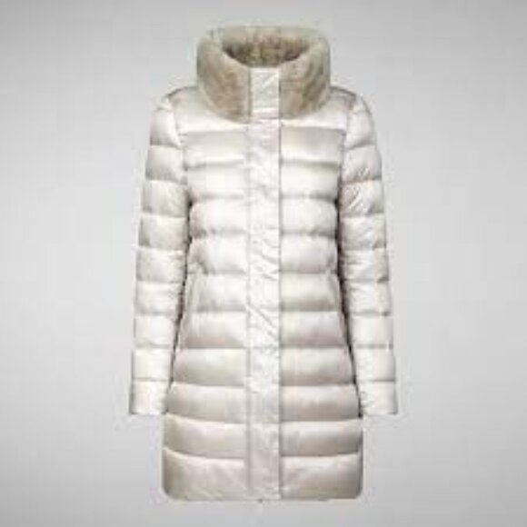 SAVE THE DUCK Donnna Dalea Rainy Beige Size 1 (S) - Picture 2 of 9